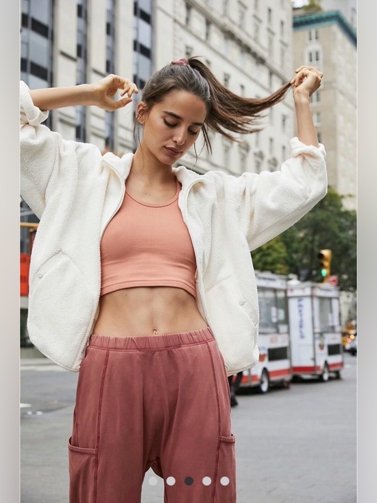 FP Movement by Free People Jackets & Blazers - 🤍 Free People Movement Ziggy Fleece Jacket ✨ Cream Brushed Sail Cozy Size S